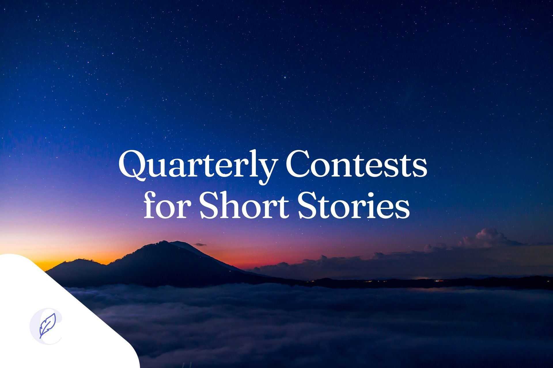 Announcing: quarterly contests for Catholic fiction authors