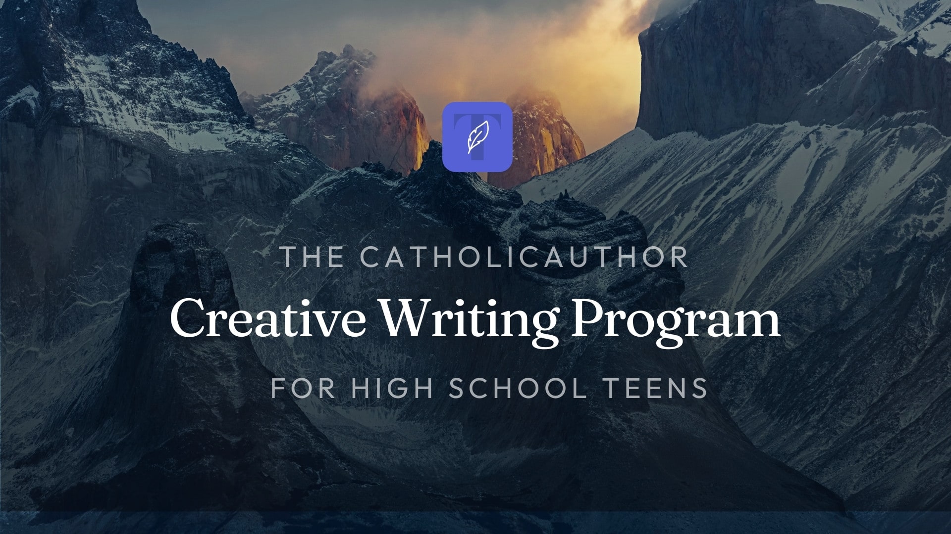 Announcing: The CatholicAuthor Creative Writing Program for High School Teens