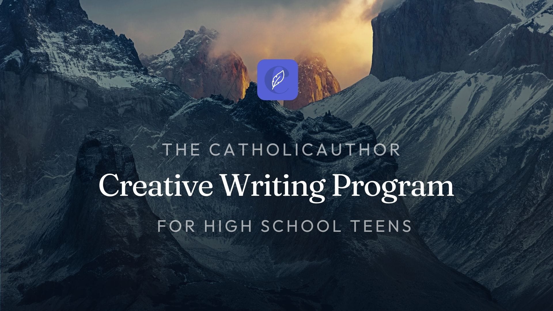 Announcing: The CatholicAuthor Creative Writing Program for High School Teens