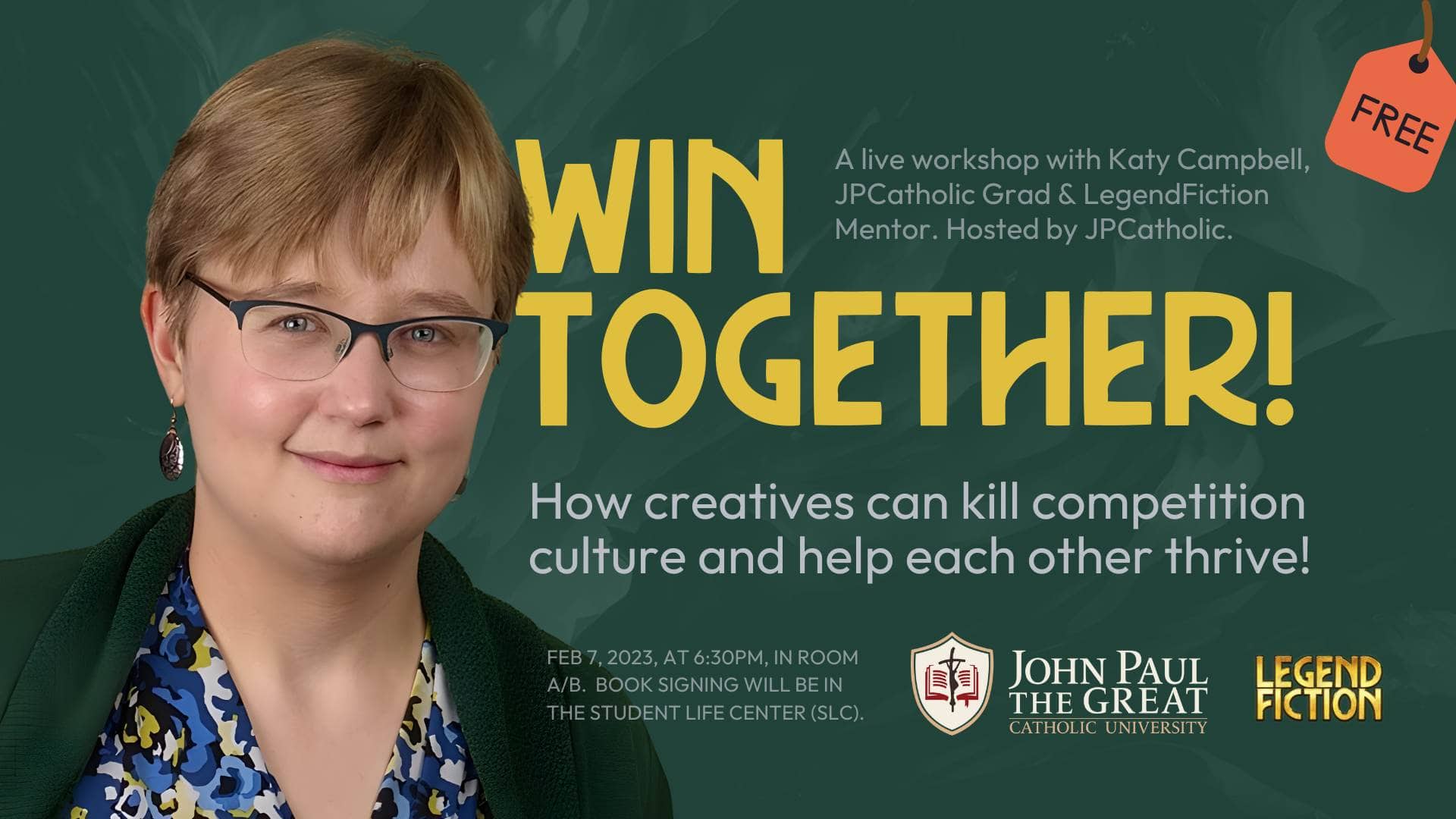Live Workshop: How Creatives Can Kill Competition Culture and Help Each Other Thrive