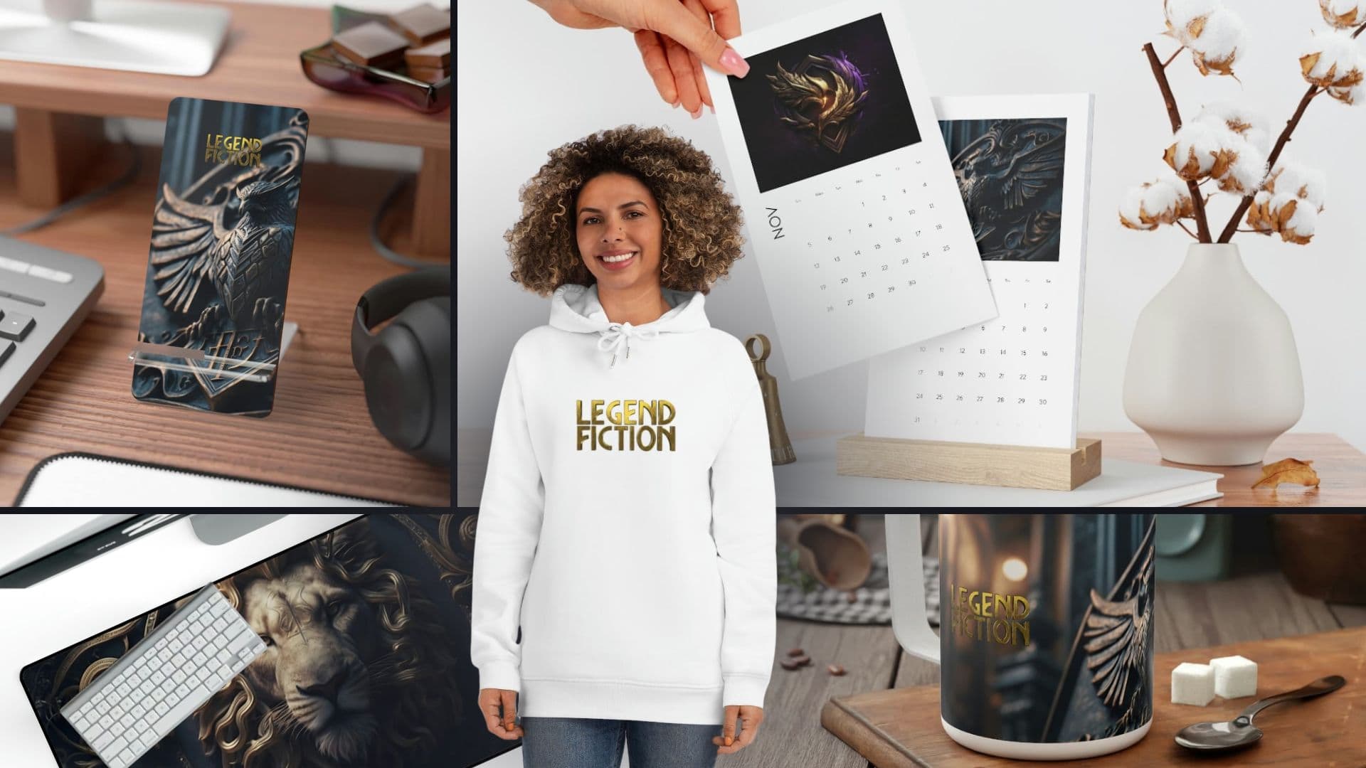 Level up your writing with the LegendFiction Merch Collection