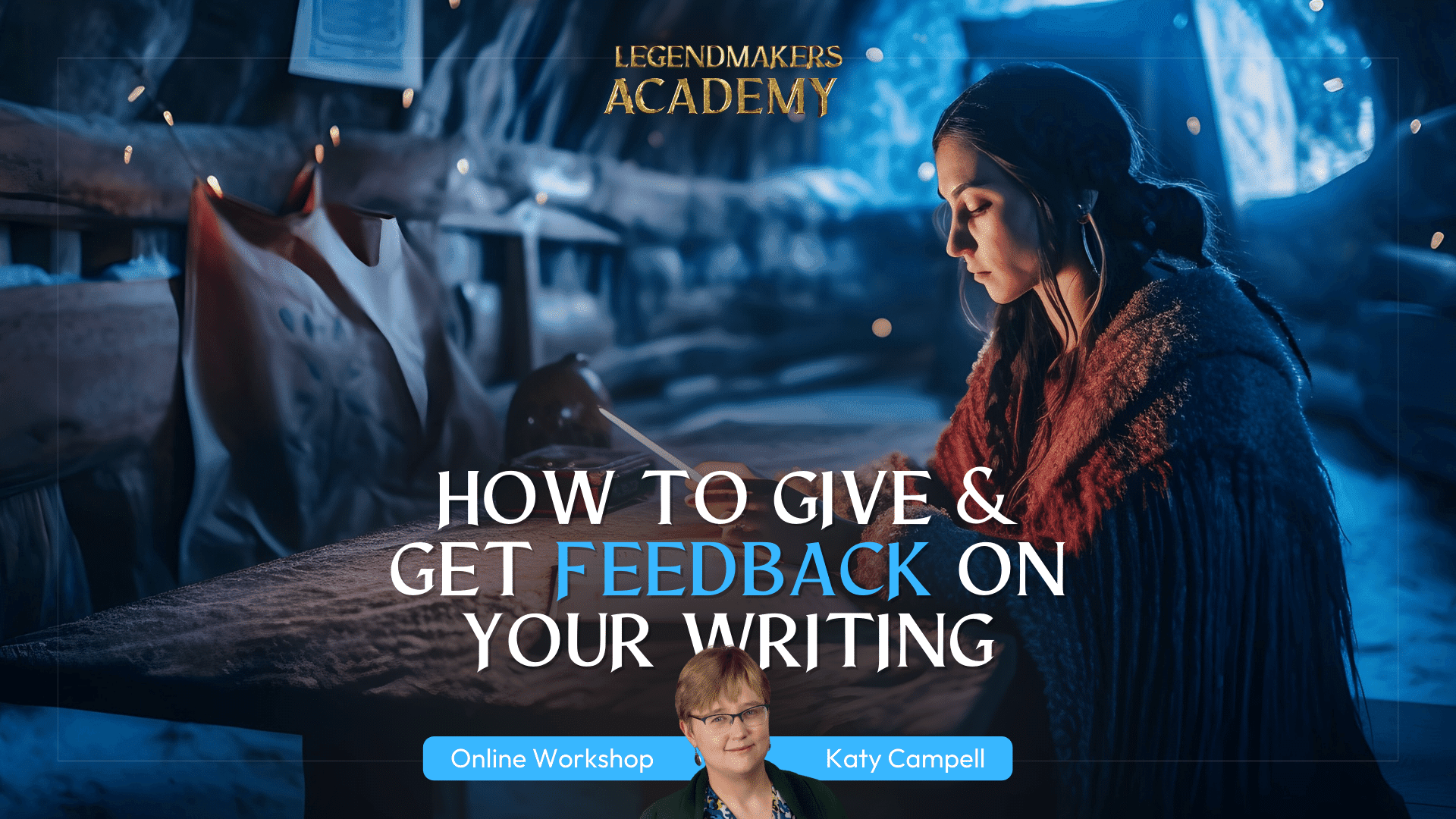 Constructive Criticism Made Easy? How to Give & Get Feedback on Your Writing | Workshop with Katy Campbell